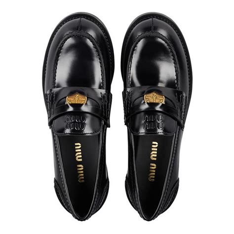 mocassins miu miu|Women's Miu Miu Flat Loafers & Slip.